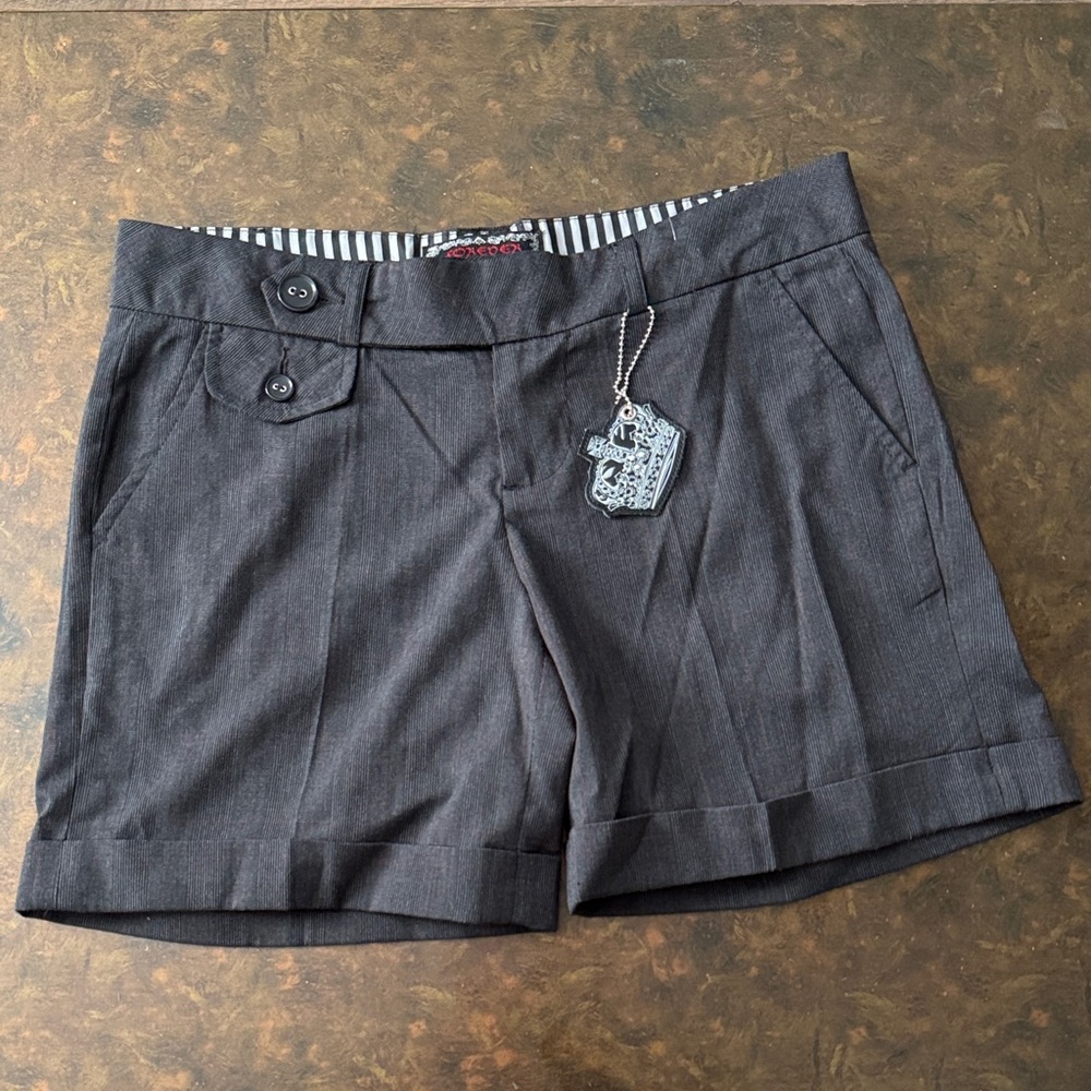 Gothic Black/Charcoal Women's Shorts